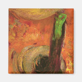 グリーン死 マグネット (正面)