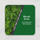 グリーン気にローン名刺 スクエア名刺 (正面)