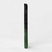 グリーン液状フラクタルモノグラム iPhoneケース Case-Mate iPhoneケース (裏面/左)
