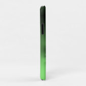 グリーン液状フラクタルモノグラム iPhoneケース Case-Mate iPhoneケース (裏面/右)