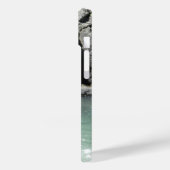 グリーン淡い色のマウンテンリバーフォト花崗岩の崖 Case-Mate iPhoneケース (裏面 / 左)