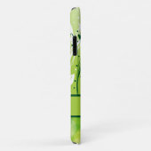 グリーン渦巻形の葉Brokeh Case-Mate iPhoneケース (裏面/右)