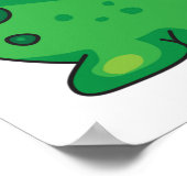 グリーン熱狂するモンスター ポスター (角)