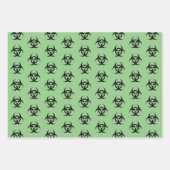 グリーン生物学的災害［有害物質］ ラッピングペーパーシート (正面2)