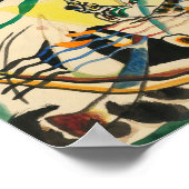 グリーン用勉強縁ど | Kandinsky ポスター (角)