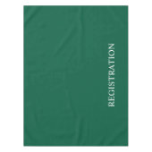 グリーン登録デスク テーブルクロス (正面)