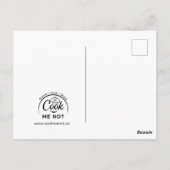 グリーン白熱［赤熱］光を放つスムージーレシピ ポストカード (裏面)