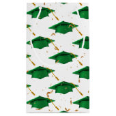 グリーン目盛りキャップ付き紙吹雪 スモールペーパーバッグ (裏面)