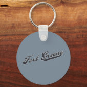 グリーン砦 キーホルダー (正面)