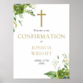 グリーン確認歓迎サイン ポスター (正面)