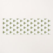 グリーン祈マンティス ヨガマット (正面(横))