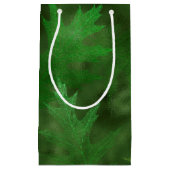 グリーン秋紅葉 スモールペーパーバッグ (正面)