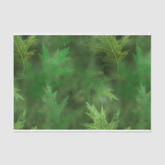 グリーン秋紅葉 薄葉紙 (正面)