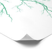 グリーン稲妻 ポスター (角)