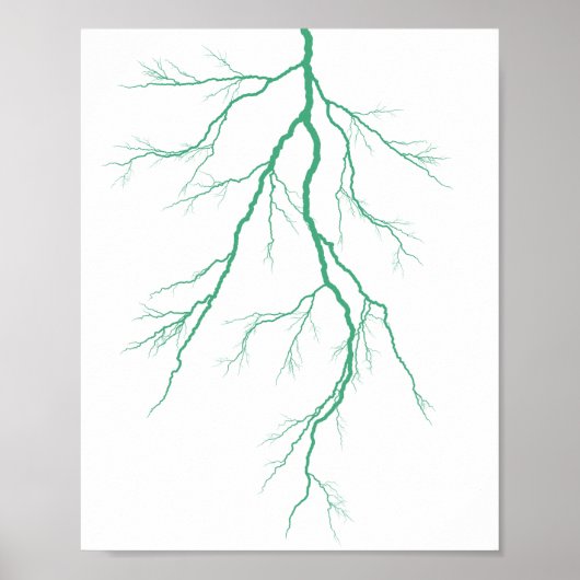 グリーン稲妻 ポスター (正面)