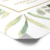 グリーン第一聖区おもしろい事実写真のサイン ポスター (角)