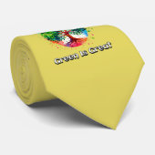 グリーン素晴らしだ。森国際的の日(IDF) ネクタイ (ロール)