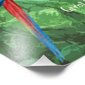 グリーン素晴らしマカオコスタリカデザイン フォトプリント            (角)