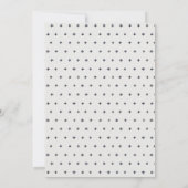 グリーン素朴ブルーワイナリーヴィネヤードウェディングアクト サンキューカード (裏面)