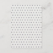 グリーン素朴ブルーワイナリーヴィンヤード結婚ズ詳細 エンクロージャーカード (裏面)