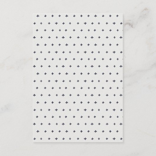 グリーン素朴ブルーワイナリーヴィンヤード結婚ズ詳細 エンクロージャーカード (裏面)