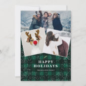 グリーン素朴プライドのフランネルミスタントスノー3枚 シーズンカード (正面)