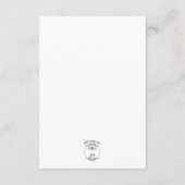 グリーン素朴リーボー結婚ウ詳細 エンクロージャーカード (裏面)