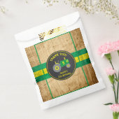 グリーン素朴&イエロートラクターバースデーパーティー フェイバーバッグ (封をした状態)