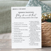 グリーン結婚の伝統ブライダルシャワーゲームカード 案内状