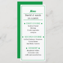 グリーン結婚ズディナー