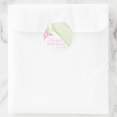 グリーン結婚ズドレスブライダルシャワー ラウンドシール (バッグ)