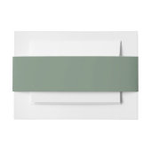 グリーン結婚ズ 招待状ベリーバンド (正面例)