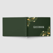 グリーン結婚フローラ ゲストブック (全面)
