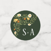 グリーン結婚フローラ コンフェッティ (スモール正面)