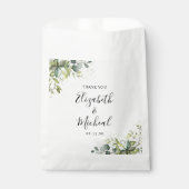グリーン結婚リーの儀式好意バッグ フェイバーバッグ (正面)