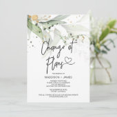 グリーン結婚リーの延期された計画変更 招待状 (スタンド正面)