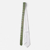 グリーン絞り染めネクタイ ネクタイ (裏面)