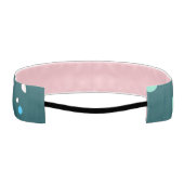 グリーン絵を描クール(ばちゃばちゃ)跳ねる アスレチックヘッドバンド (裏面)