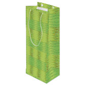 グリーン緩和曲線抱き枕 ワインギフトバッグ (裏面アングル)