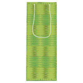 グリーン緩和曲線抱き枕 ワインギフトバッグ