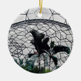 グリーン自然ドームセラミックスクエアオーナメント セラミックオーナメント