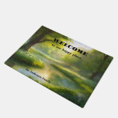 グリーン自然ランドスケープ ドアマット (アングル)