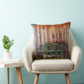 グリーン自転車1枕 クッション (椅子)