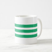 グリーン航海のいかり コーヒーマグカップ (正面右)