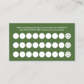 グリーン芝刈りロイヤリティ ロイヤリティカード (裏面)