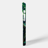 グリーン華美とアイルランドのシャムロックのシェード Case-Mate iPhoneケース (裏面 / 左)