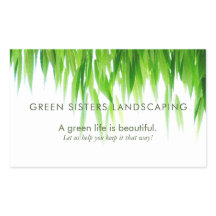 グリーン葉アースフレンドリーデザイン