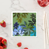 グリーン葉カクテルナプキン スタンダードカクテルナプキン (インサイチュ)