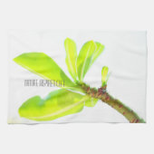 グリーン葉デュリリー自然インスパイアシェフ キッチンタオル (横)
