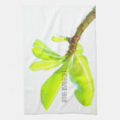 グリーン葉デュリリー自然インスパイアシェフ キッチンタオル (縦)